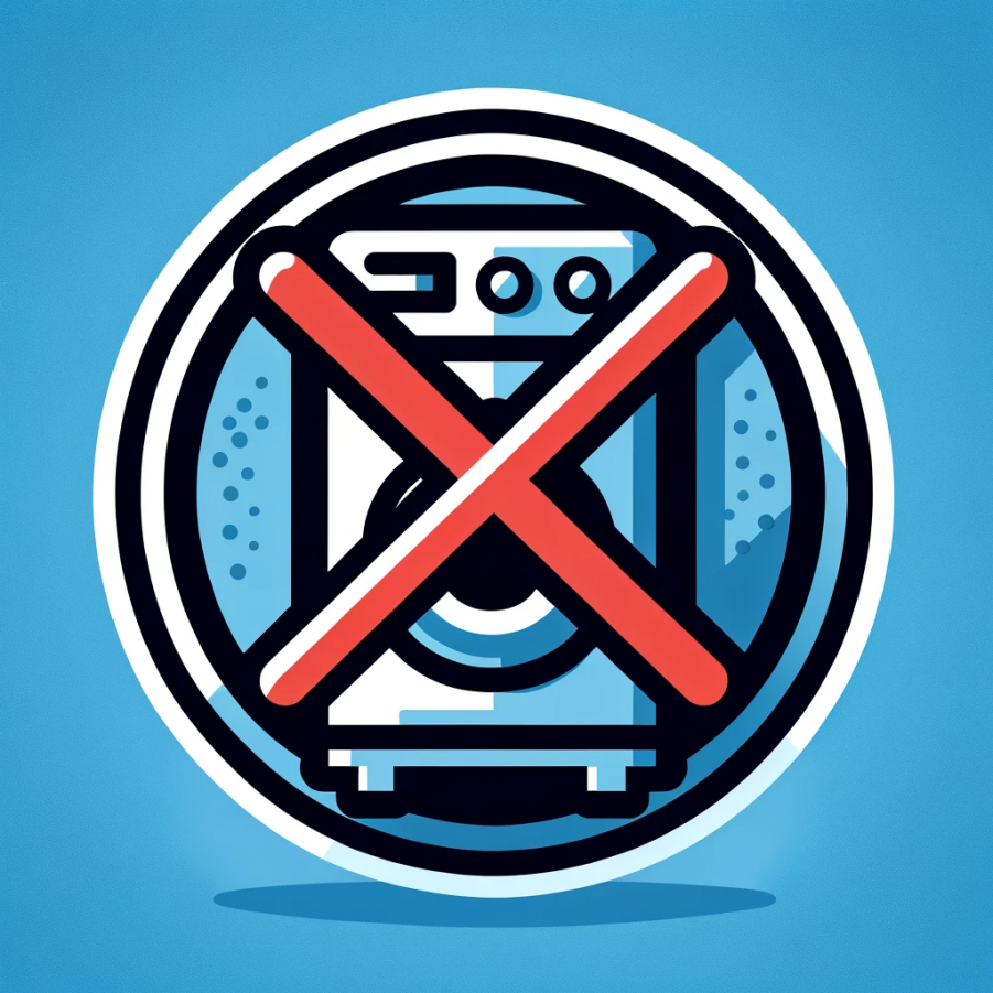 DALL·E 2024-01-19 20.25.12 - Create an icon featuring a home appliance with a red 'X' mark over it, enclosed in a circle, with a blue color base. The home appliance should be depi.png