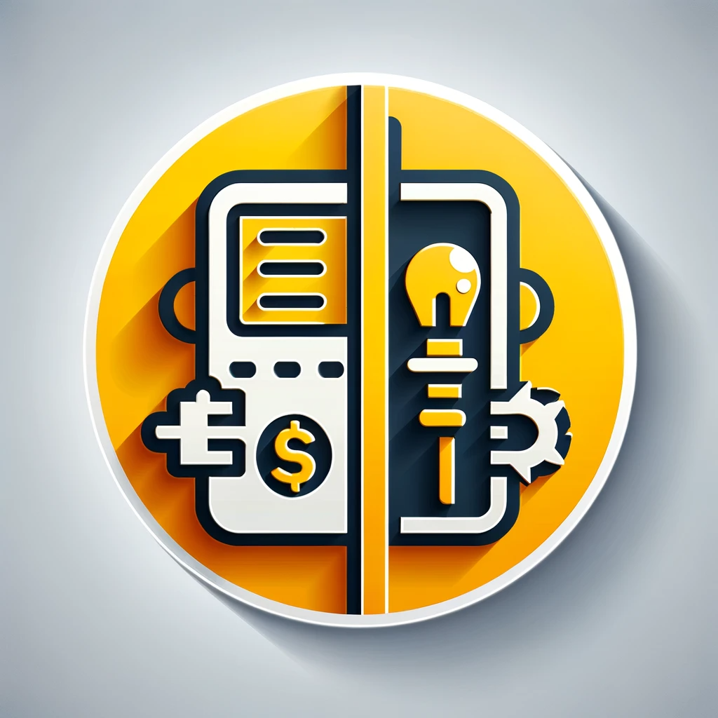 DALL·E 2023-11-21 23.38.52 - An icon in a photo-realistic style without text, representing the concept of 'Different Prices on Website and Actual Billing'. The icon should have a .png