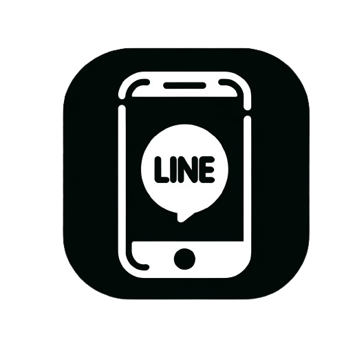 DALL_E_2024-02-07_20.02.34_-_LINE_Icon__Create_an_icon_featuring_the_LINE_messaging_app_logo_in_white__set_against_a_black_background._The_design_should_be_simple_and_recognizable-removebg-preview.png